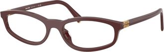 Miu Miu Optical Frame - unisex - Brillen - Bruin - 54 MM - Accessoires