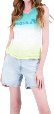 Stitchdrop Tequila Tank Top In White