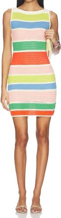 Callahan Perla Crochet Mini Dress In Multi