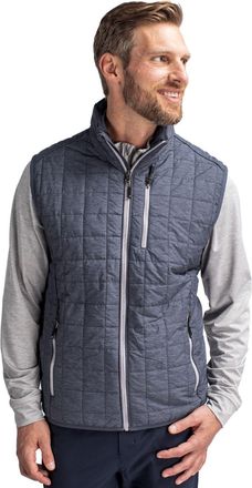 Cutter & Buck Rainier PrimaLoft Mens Eco Insulated Full Zip Puffer Vest