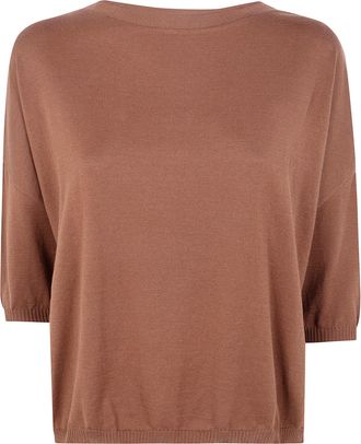 Maryya Classic Boat Neck T-Shirt