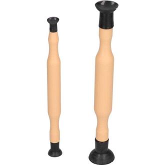 OEM Set Di 2 Utensili Manuali Per Lappatura E Rettifica Di Valvole, Con Ventose A Doppia Estremit&agrave; Da 1-1/8, 1-3/8, 5/8, 3/16 -crezuo