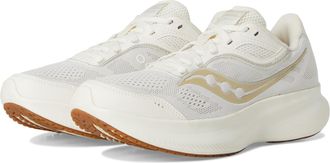 Saucony Womens Cohesion 18 Sneaker, Almond/Gum, 11.5 Wide