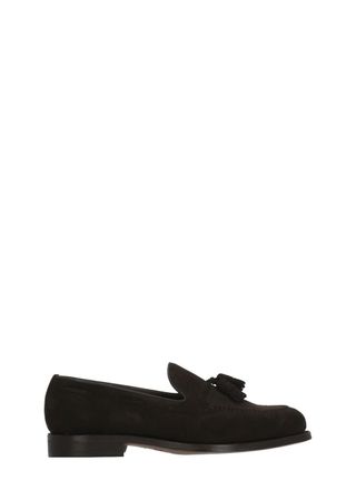Berwick 1707 Brown Tassels Suede Loafers