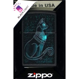 OEM Encendedor Zippo Con Dise&ntilde;o De Gato Espiritual 60006542