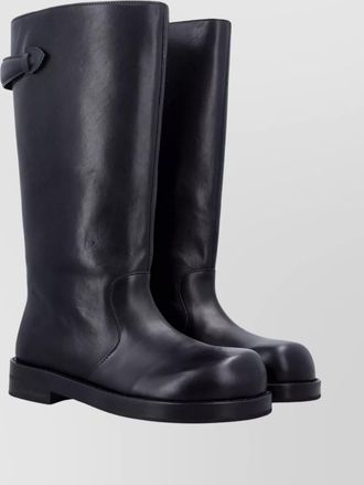 Acne Studios knee length round toe beshay boot