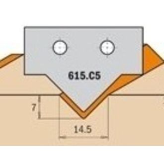 CMT 615.c5 Cuchilla Hw 35x25x2 (perfil C5)