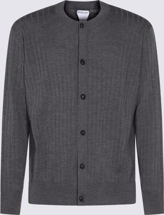 Bottega Veneta Grey Wool Knitwear
