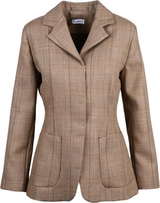 Marella Glauco Blazer - Dames - Blazers - Bruin - L - Wol - Jassen