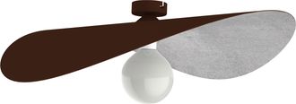 Lumicom Piuma Plaf&oacute;n Corten Hoja