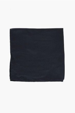 Corneliani Solid Color Silk Pocket Square size Unica