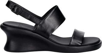 Camper Louise Sandaal - Dames - Sleehakken - Zwart - 37 EU - Leer - Schoenen
