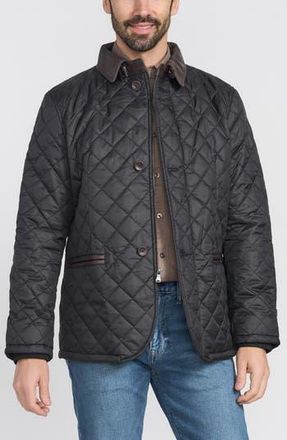 Flynt Diamond Quilted Jacket in Black at Nordstrom Rack, Size X-Large
