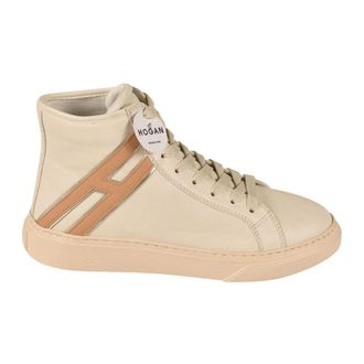 Hogan High-top Sneakers - Dames - Sneakers - Beige - 36 EU - Leer - Schoenen