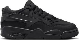 Nike Jordan Boys AJ 4 RM - Boys Grade School Basketball Shoes Black/White Size 3.5
