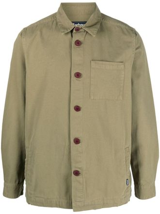 Barbour Camicia con taschino - Verde