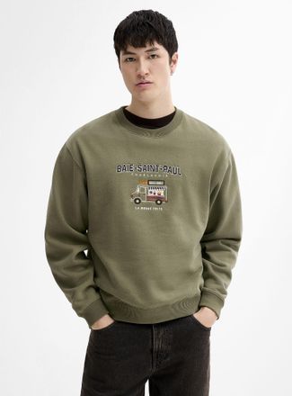 Le 31 Mens Canadian destinations sweatshirt Comfort fit