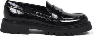 Baldinini Naplak Loafer - Dames - Schoenen - Zwart - Maat: 38 EU Leer
