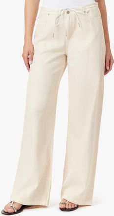 Habitual Kira Drawstring Wide Leg Pants in Stone at Nordstrom Rack, Size 29
