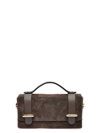Anna Luchini Bordeauxrood Rundleer Tas