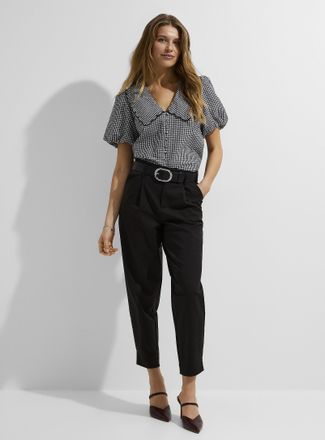 Icone Womens Belted barrel pant