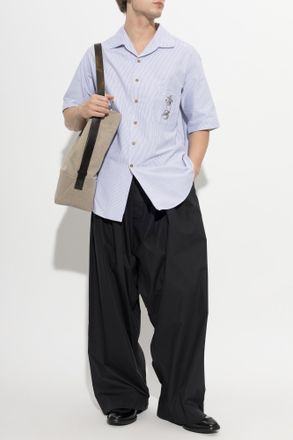 Vivienne Westwood Wide-leg Trousers, Mens, Black