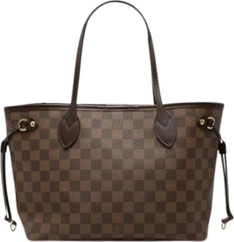 Louis Vuitton Pre-owned Neverfull PM - Dames - Vintage Shopper - Bruin - ONE Size - Leer - Vintage