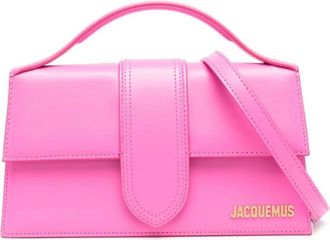 Jacquemus Neon Pink Le Grand Bambino Bag - female - Jacquemus - Handbags - Pink - ONE SIZE - Bags