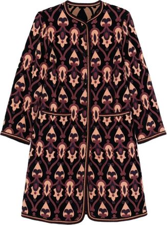 Etro Multikleur Stijlvolle Jassen - Dames - Mantel - Veelkleurig - XS - Jassen