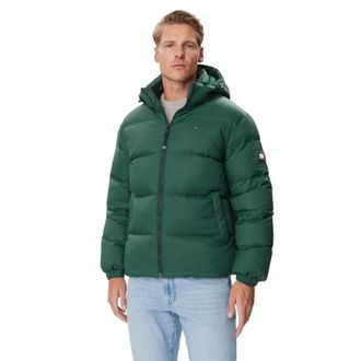 Tommy Jeans Piumino Essential - - Jackets - Uomo - Verde - M