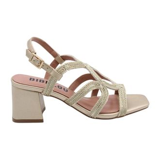 Bibi Lou Downey High Heel Sandal - female - Bibi Lou - High Heel Sandals - Yellow - 5 UK - Shoes
