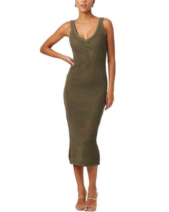 Toccin Kayla Crochet Tank Midi Dress