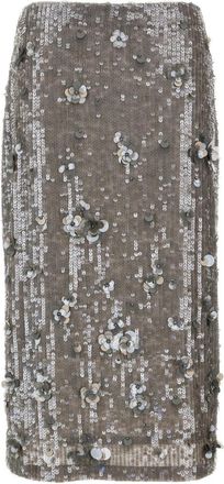 Parosh Grey Glow Skirt