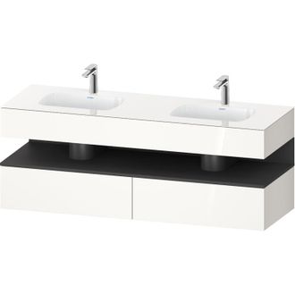 Duravit Qatego Lavabo Encastrado Con Base De Lavabo Consola, - Duravit