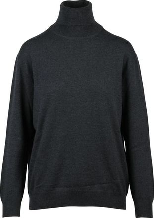 Brunello Cucinelli Ciclista Turtleneck - Dames - Coltruien - Grijs - L - Kasjmier - Truien & Vesten