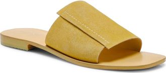 Free People Verona Slide Sandal in Oiled Sun Butter Suede at Nordstrom, Size 7.5Us