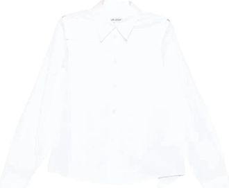 Our Legacy Slip Shirt - Dames - Overhemden - Wit - S - Katoen - Overhemden