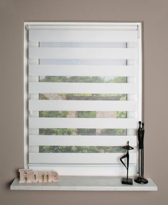 Home Wohnideen Doppelrollo »STRIPES« Lichtschutz ohne Bohren