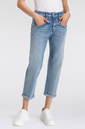 Herrlicher 7/8-Jeans »Shyra Tap Denim« mit Abnähern vorn