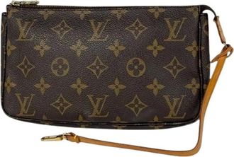 Louis Vuitton Pre-owned Mini Bags, female, Brown, Size: ONE SIZE Pre-owned Pochette Accessoires