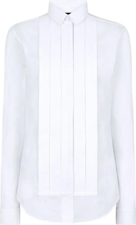 Tom Ford pleated shirt - Wit
