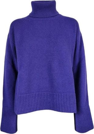 P.A.R.O.S.H. High Neck Turtleneck - Dames - Coltruien - Paars - M - Truien & Vesten