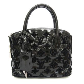 Louis Vuitton Fascination Lockit Patent Lambskin Black Patent_Leather Handbag (Pre-Owned)