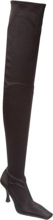 Proenza Schouler Satin Over-The-Knee Boot