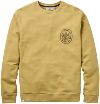 Passenger Sonoma Recycled Cotton Sweatshirt Pullover f&uuml;r Herren | beige