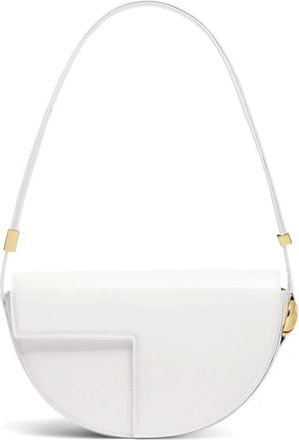 Patou Borsa a spalla Le Patou in pelle - Bianco