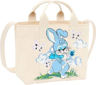 Kenzo Tote Bags, male, Beige, Size: ONE SIZE Cartoon Handbag