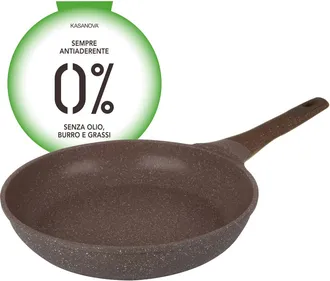 KASANOVA Padella 28 cm antiaderente 0 grassi