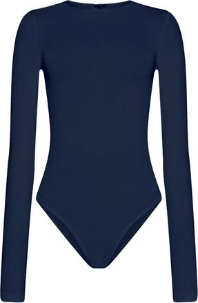 Wolford Berlin Body - Dames - Bodies - Blauw - M - Katoen - Tops