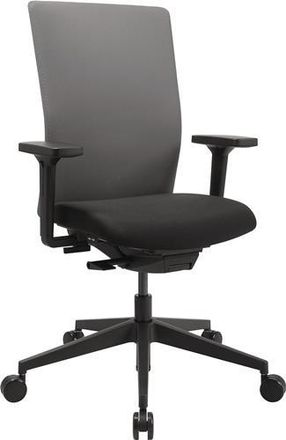 Topstar Sill&oacute;n De Oficina Sincr&oacute;nico Negro/gris 420-540mm Con Respaldo Cap. 110kg Topstar